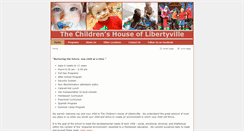 Desktop Screenshot of childrenshouseoflibertyville.com